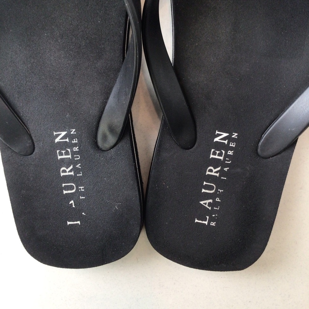 LAUREN Ralph Lauren Elissa 2 Thong Flip Flop Sandal Shoe - - Picture 4 of 9